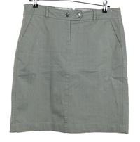 Dámská šedá proužkovaná sukně S. Oliver 