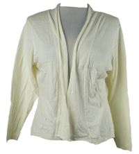 Dámský smetanový svetrový cardigán 