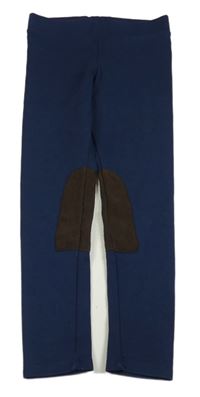 Tmavomodré jezdecké tregíny H&M