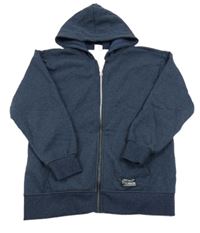 Tmavomodrá prepínaci mikina s kapucňou Chapter Young