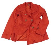 Červená šušťáková jarná bunda