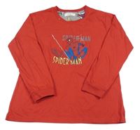 Červené tričko so Spidermanem