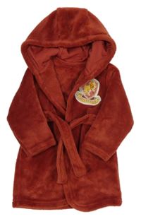 Rezavý chlupatý župan Harry Potter s kapucí