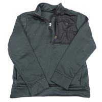 Antracitovo-čierna thermo mikina The North Face