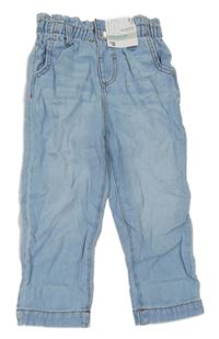 Nové - Světlemodré paper bag rifle Denim Co.