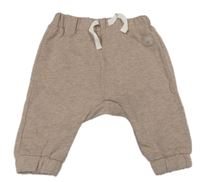 Béžové melírované tepláky H&M