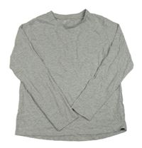 Světlešedé melírované triko 