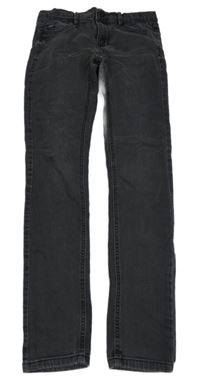 Tmavošedé skinny teplákové rifle name it.