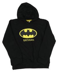Černá mikina s Batmanem a kapucí 