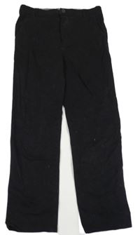 Čierne plátenné chino nohavice H&M