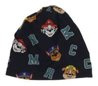 Tmavomodrá bavlněná čepice s Paw Patrol C&A
