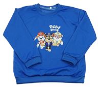 Zafírová mikina s pejsky - Tlapková patrola