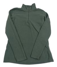 Tmavošedá fleecová funkční mikina Mountain Warehouse 