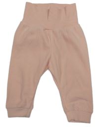 Svetloružové fleecové nohavice H&M