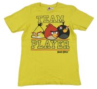 Žlté tričko s Angry Birds