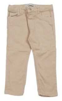 Svetloružové skinny rifle Zara