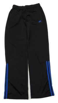 Čierne športové nohavice s logom Adidas