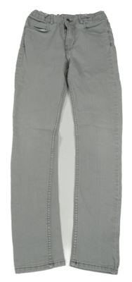Sivé skinny fit rifle H&M