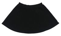 Čierna vzorovaná kolová sukňa YIGGA