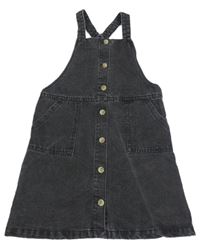 Černošedé riflové propínací šaty Denim Co.