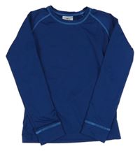 Tmavomodré funkčné thermo tričko zn. crane