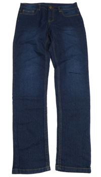 Tmavomodré skinny rifle X-MAIL