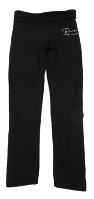 Čierne legíny s logy RIVER ISLAND