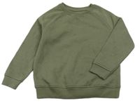 Khaki mikina Primark