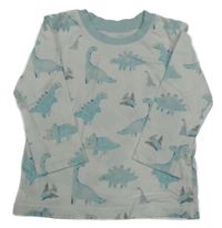 Biele tričko s dinosaurami George