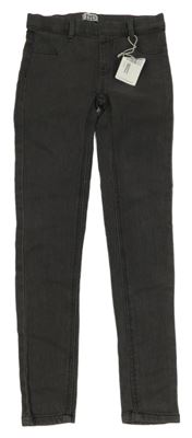 Nové - Tmavošedé džegíny L&D