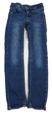 Tmavomodré skinny rifle Page One Young