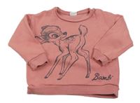 Ružová mikina s Bambim zn. Disney