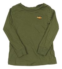 Khaki tričko s vrtuľníkom George