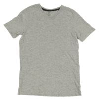 Sivé melírované tričko H&M