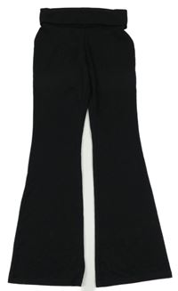 Černé flare legíny H&M
