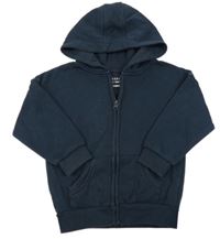 Tmavomodrá prepínaci mikina s kapucňou Primark