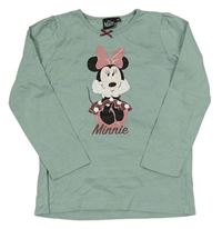 Khaki triko s Minnie Disney