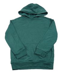 Tmavozelená mikina s kapucňou M&S