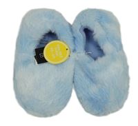 Nové - Svetlomodré batikované chlpaté papučky Dunnes Stores vel. 28