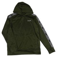 Tmavozeleno-černá sportovní mikina s logem Jack & Jones