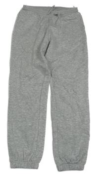 Světlešedé melírované tepláky C&A