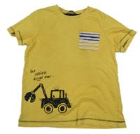Žluté tričko s autem George