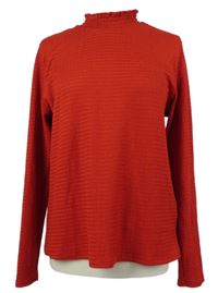 Dámské červené triko se stojáčkem Laura Torelli