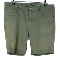 Pánské khaki riflové kraťasy Jim Spencer 