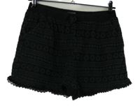Dámske čierno-sivé vzorované kraťasy s čipkou Veritas