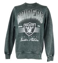 Pánska tmavosivá mikina s potlačou Raiders