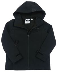 Čierna softshellová bunda s logom a kapucňou Tog24