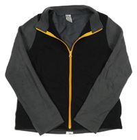 Čierno-sivá prepínaci mikina Decathlon