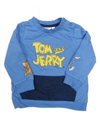 Modrá mikina s Tom a Jerry