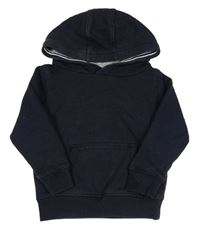 Tmavomodrá mikina s kapucňou M&S